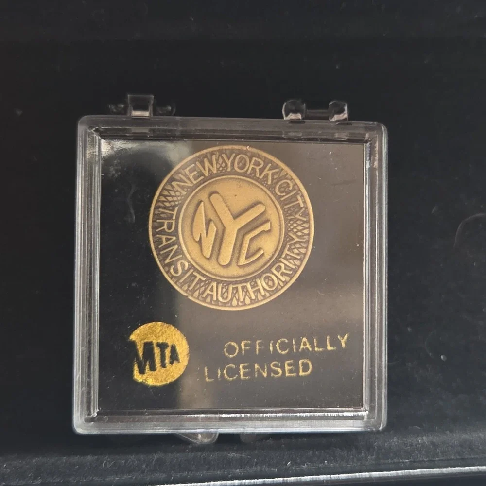 MTA New York City Subway Token Lapel Pin